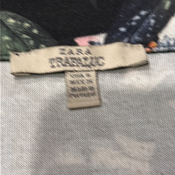 Zara Floral Pencil Skirt S - Picture 2 of 3